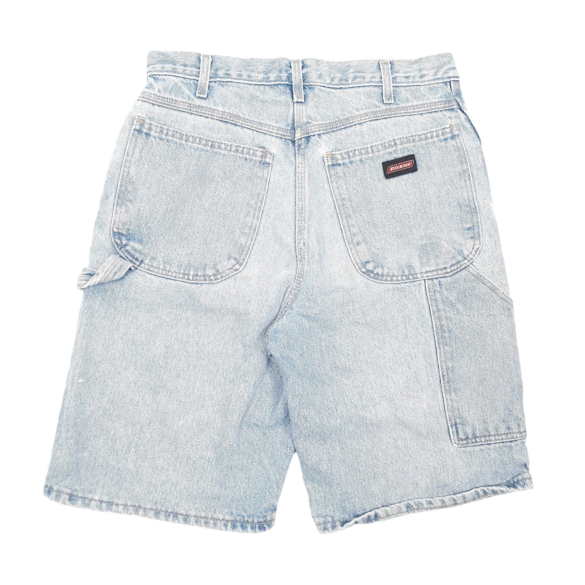 Mens Blue Dickies Carpenter Denim Shorts