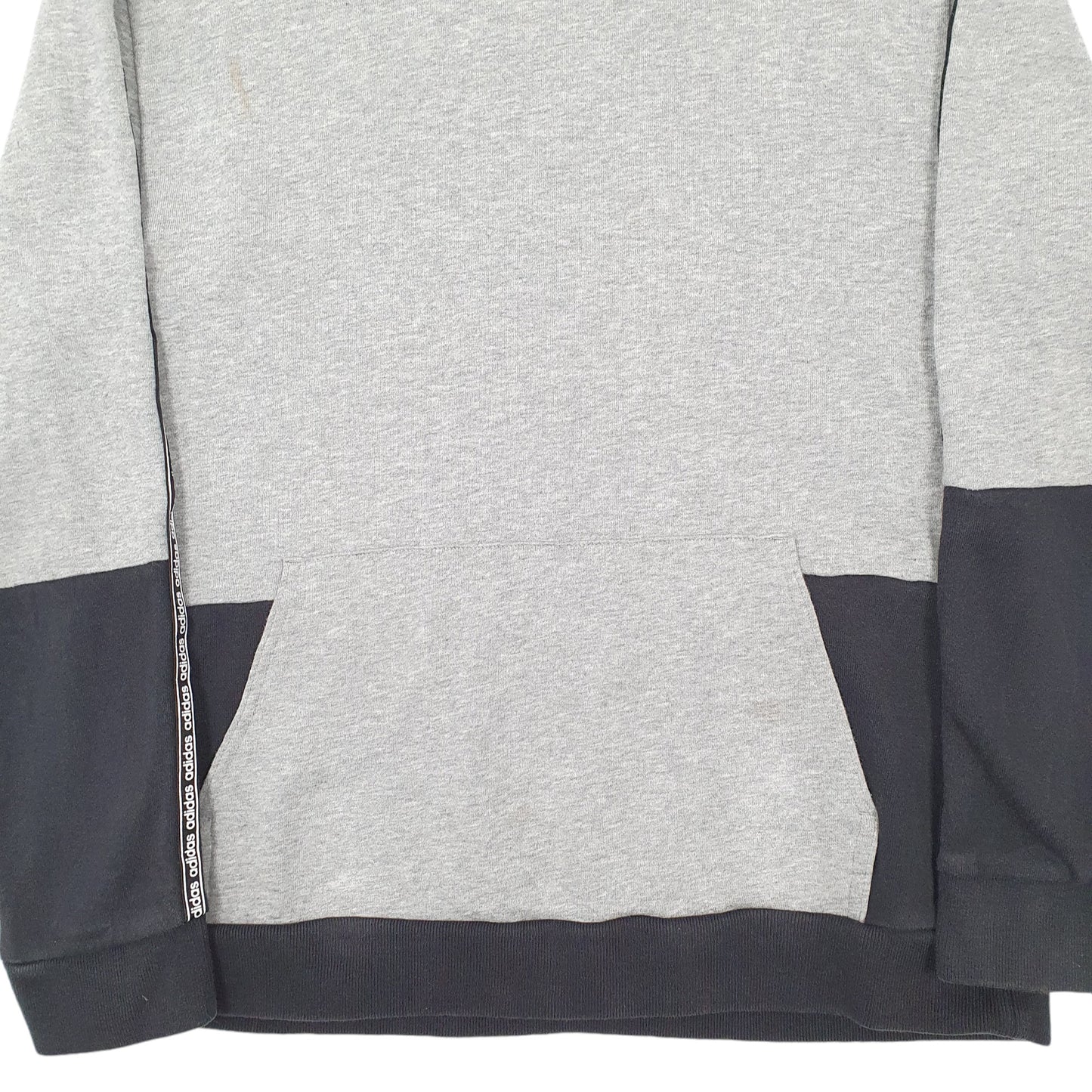 Mens Grey Adidas  Hoodie Jumper