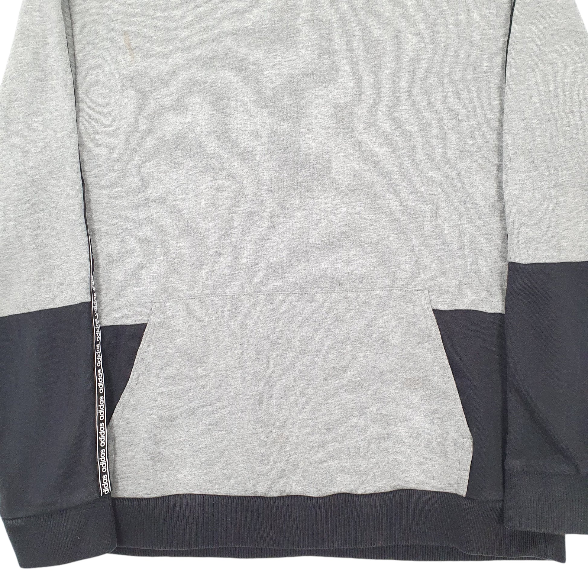 Mens Grey Adidas  Hoodie Jumper
