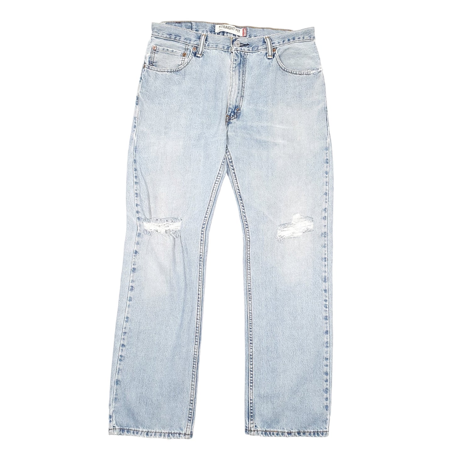 Mens Blue Levis  505 JeansW34 L32