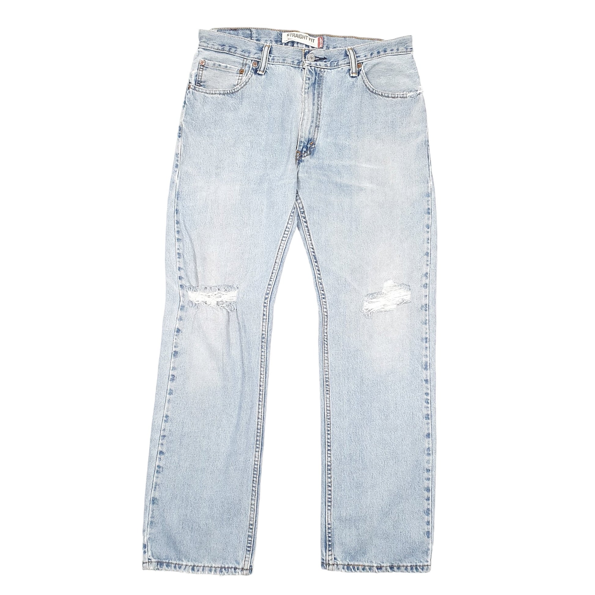 Mens Blue Levis  505 JeansW34 L32