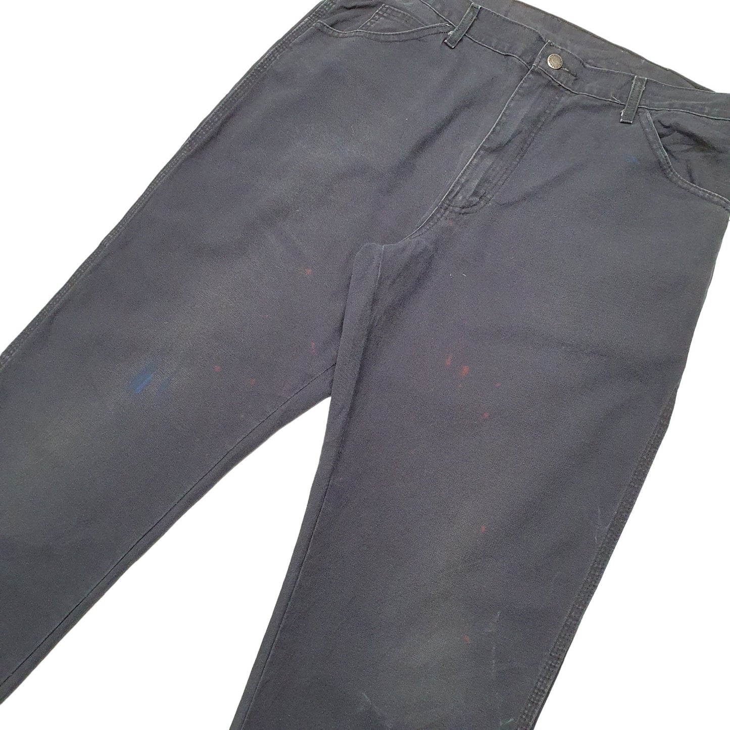 Mens Black Dickies Carpenter Carpenter Trousers