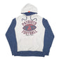 Mens Grey NFL New England Patriots Football Hoodie Jumper