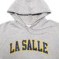 Mens Grey Champion USA College La Salle Hoodie Jumper