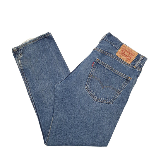 Mens Blue Levis 505 JeansW34 L30