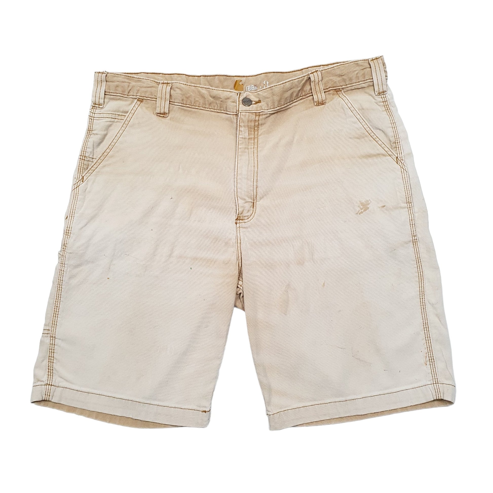 Mens Tan Carhartt  Carpenter Shorts