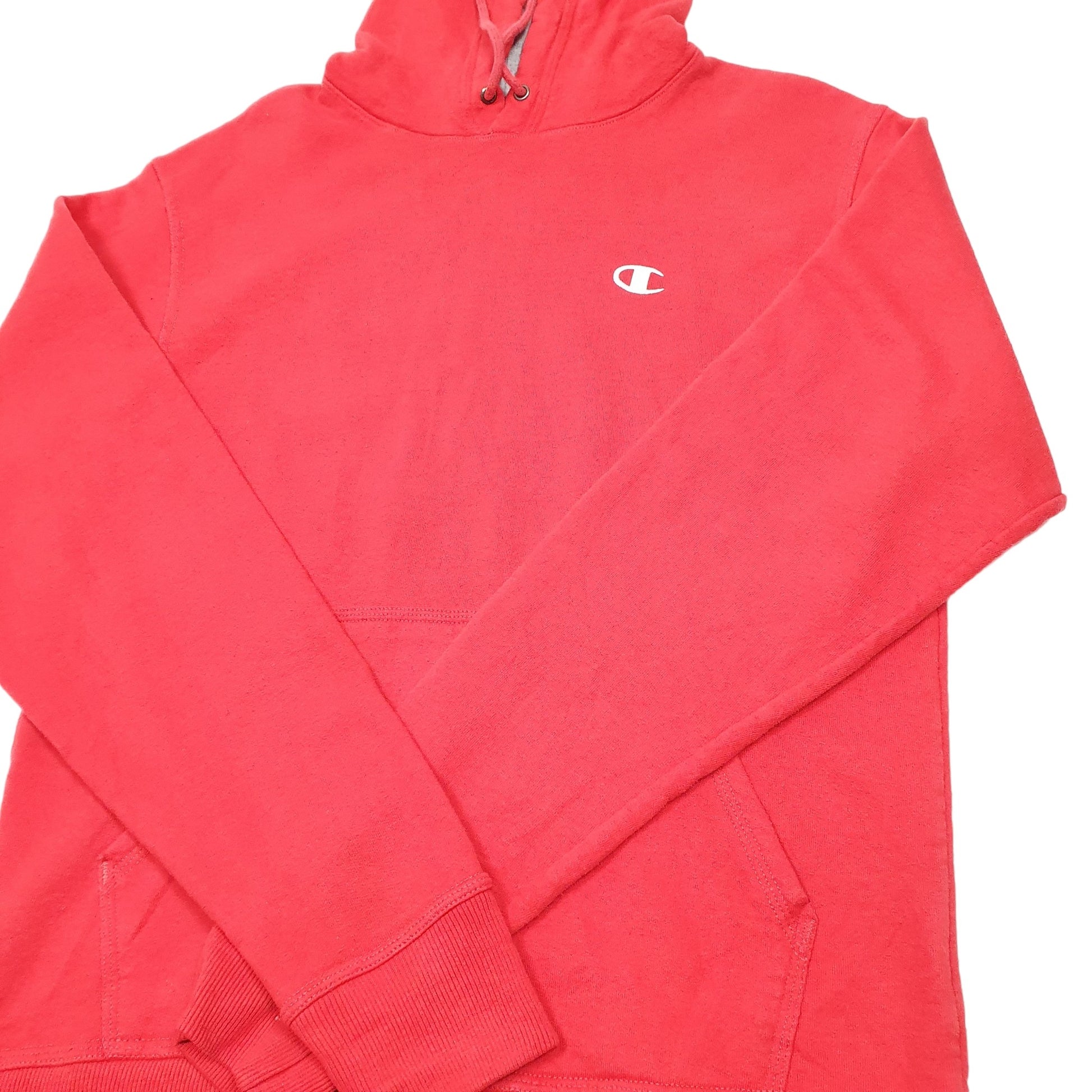 Mens Red Champion  Hoodie Jumper