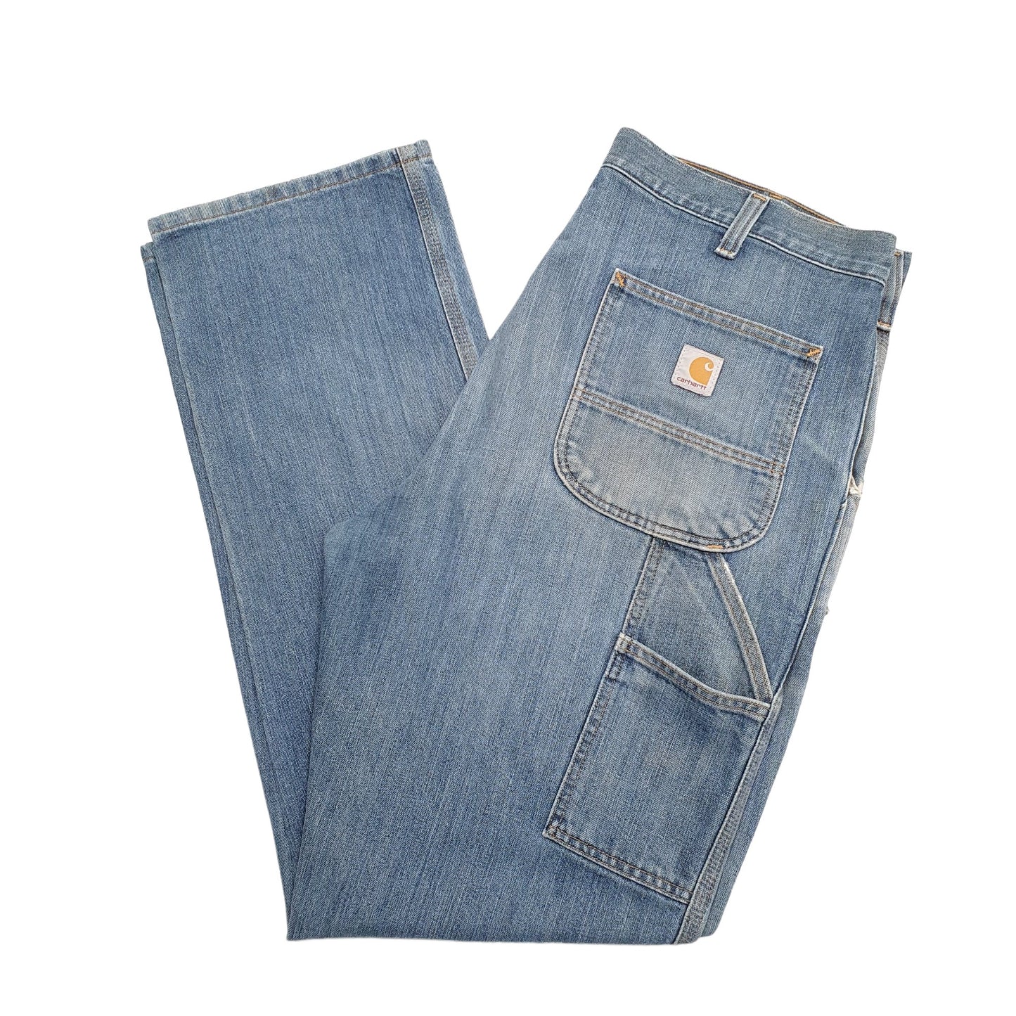 Mens Blue Carhartt  Carpenter Trousers