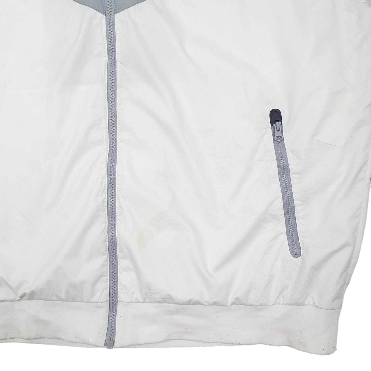 Mens Grey Nike Windrunner Tracksuit Top  Coat