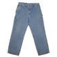 Mens Blue Carhartt Carpenter Original Dungaree B13 JeansW34 L30