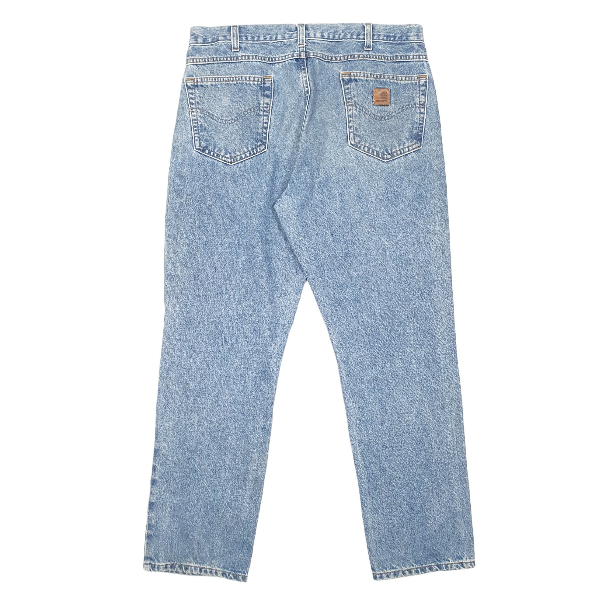 Mens Blue Carhartt Traditional B18 JeansW38 L30