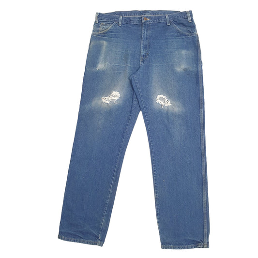 Mens Blue Dickies Carpenter Carpenter JeansW40 L34