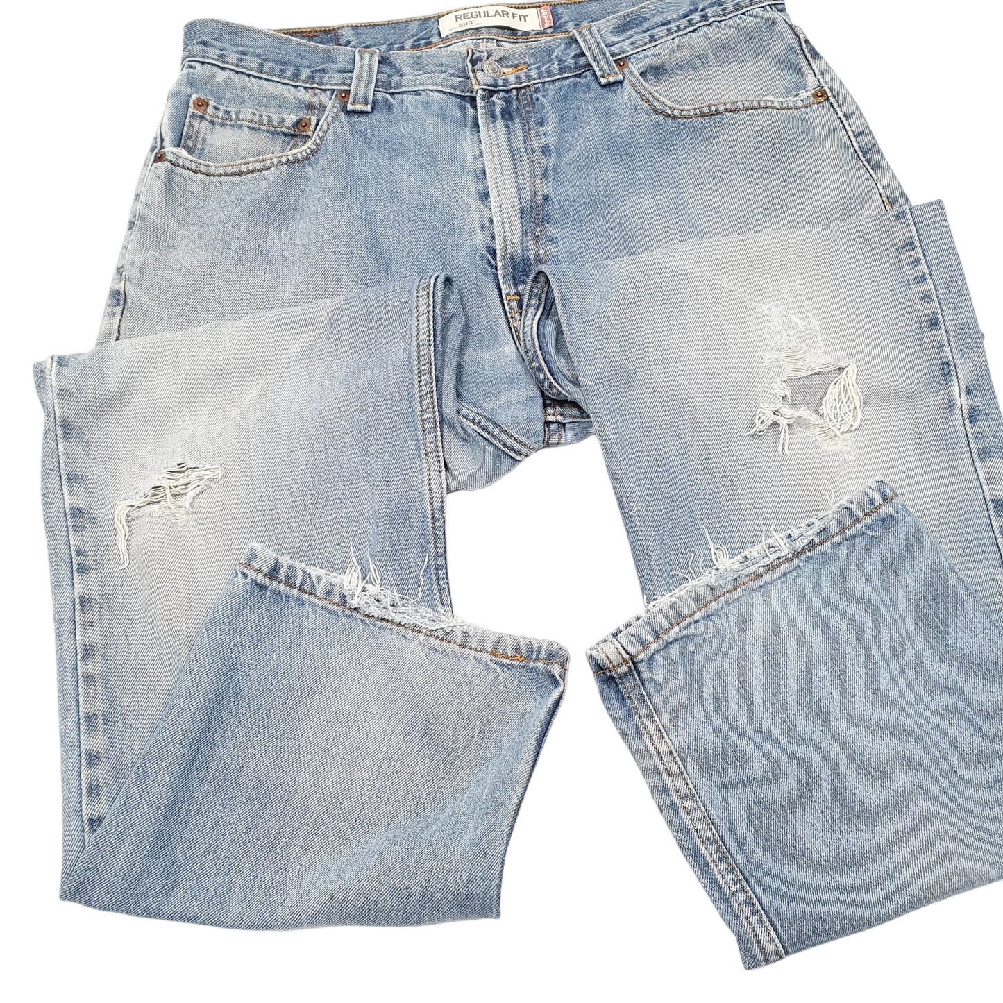 Mens Blue Levis  505 JeansW36 L32