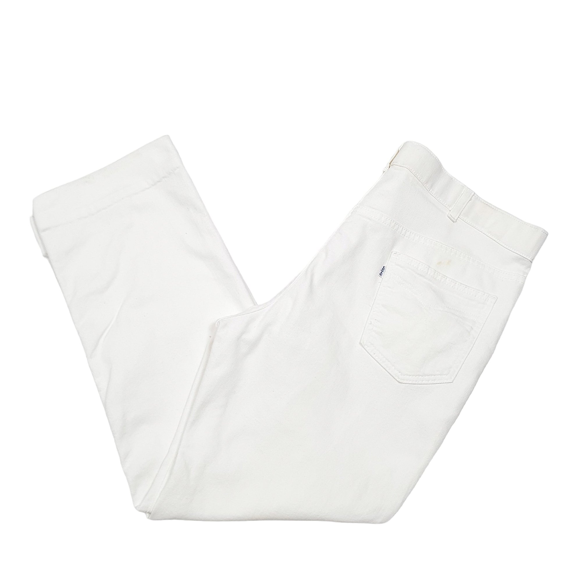 Mens White Levis Vintage For Men Casual JeansW38 L28