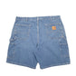 Mens Blue Carhartt  Carpenter Shorts