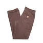 Womens Brown Carhartt Double Knee Carpenter Trousers