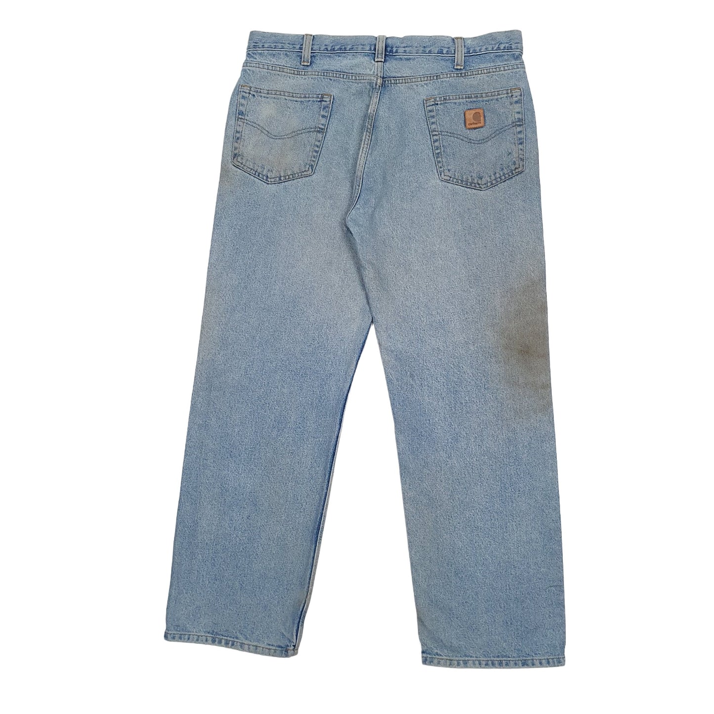 Mens Blue Carhartt  Relaxed JeansW38 L30