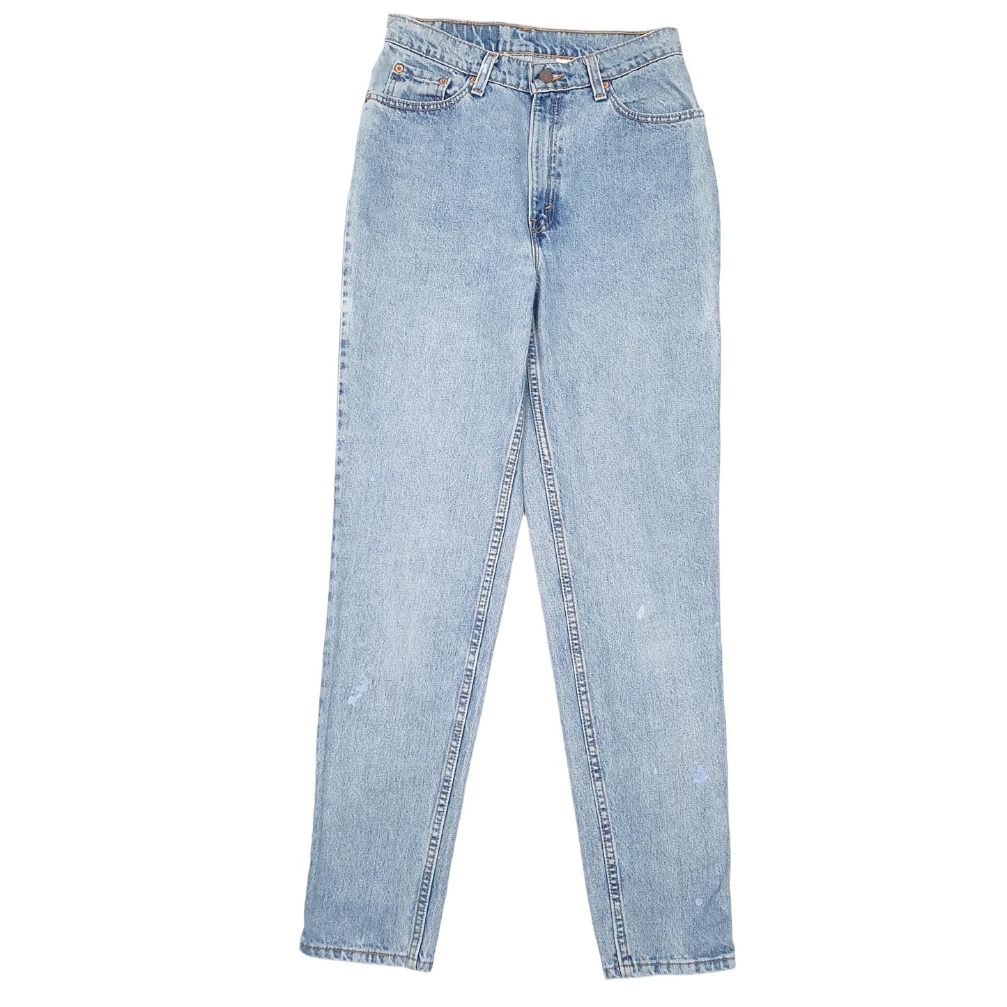 Womens Blue Levis Tapered Vintage Made In USA 512 JeansW28 L32