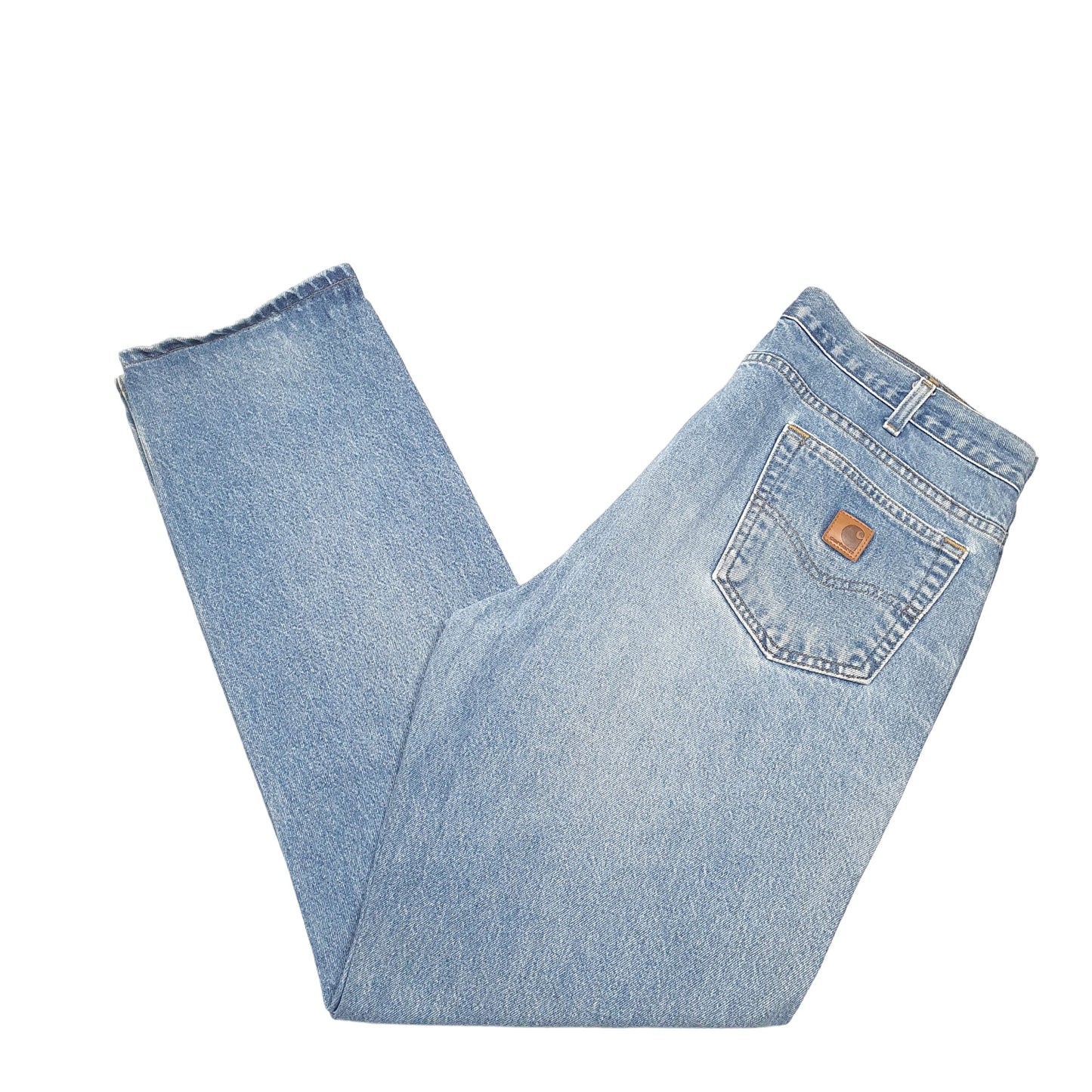 Mens Blue Carhartt Traditional Fit B18 JeansW40 L34