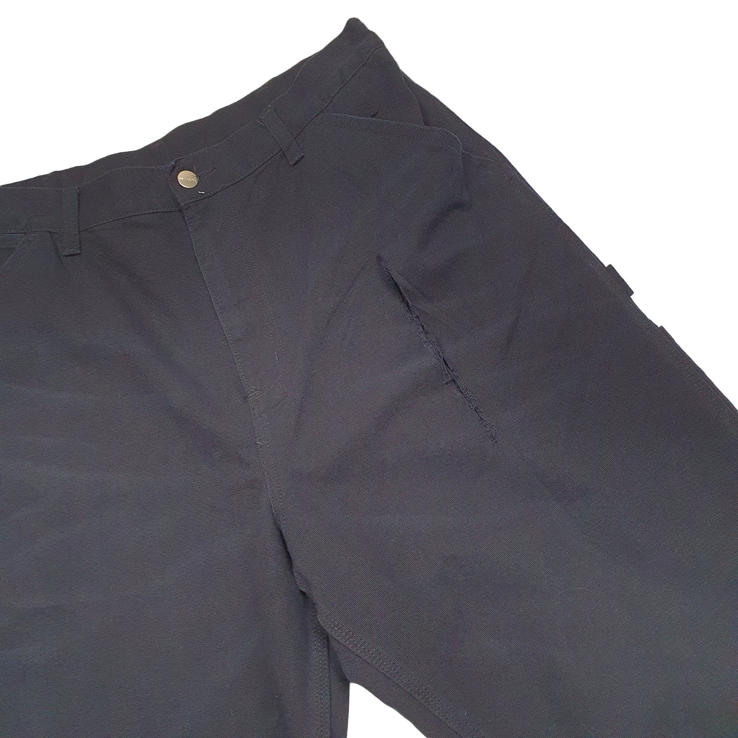Mens Black Carhartt  Carpenter Trousers