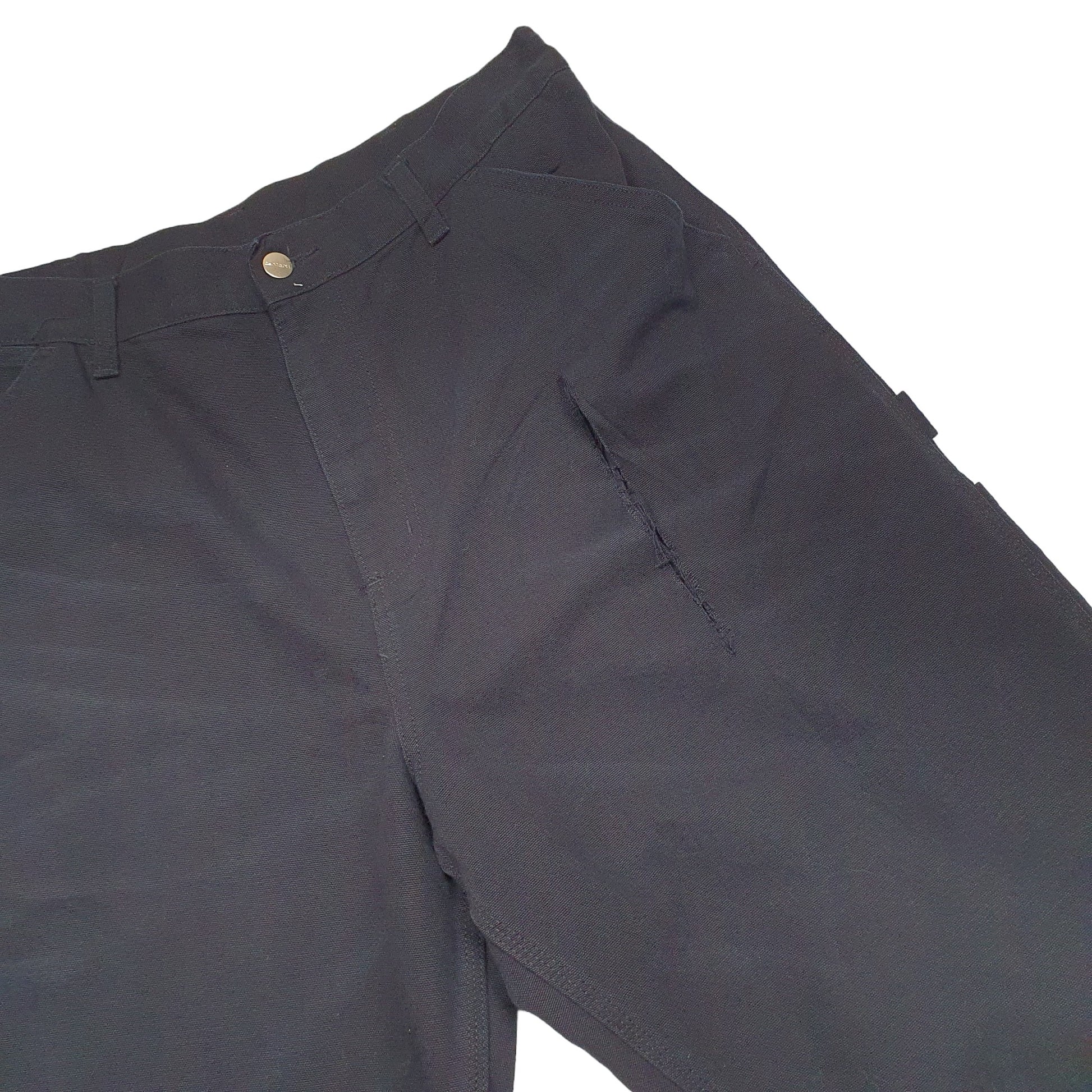 Mens Black Carhartt  Carpenter Trousers