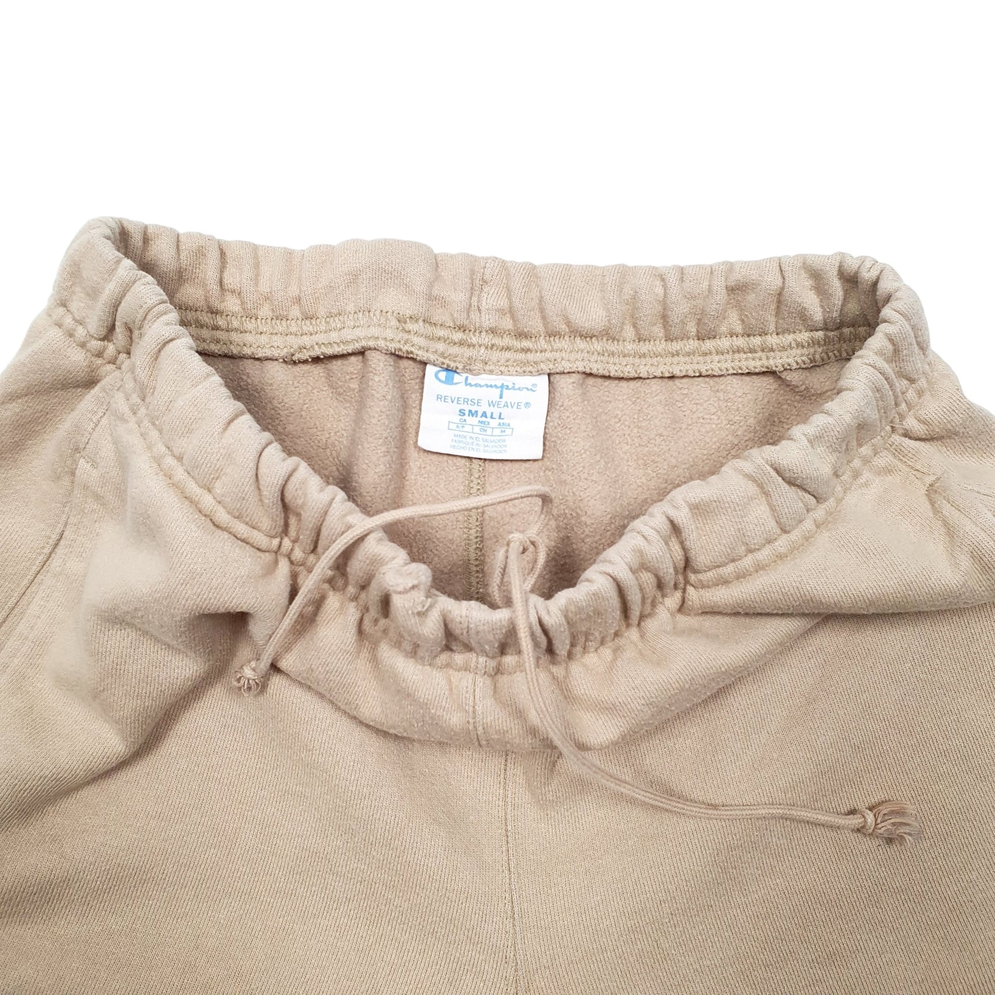 Mens Tan Champion Reverse Weave Sweats Jogger Trousers