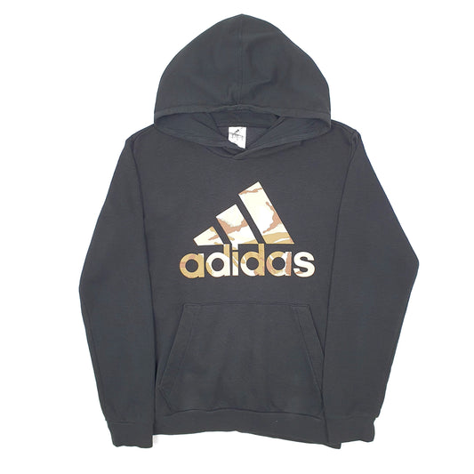 Mens Black Adidas  Hoodie Jumper