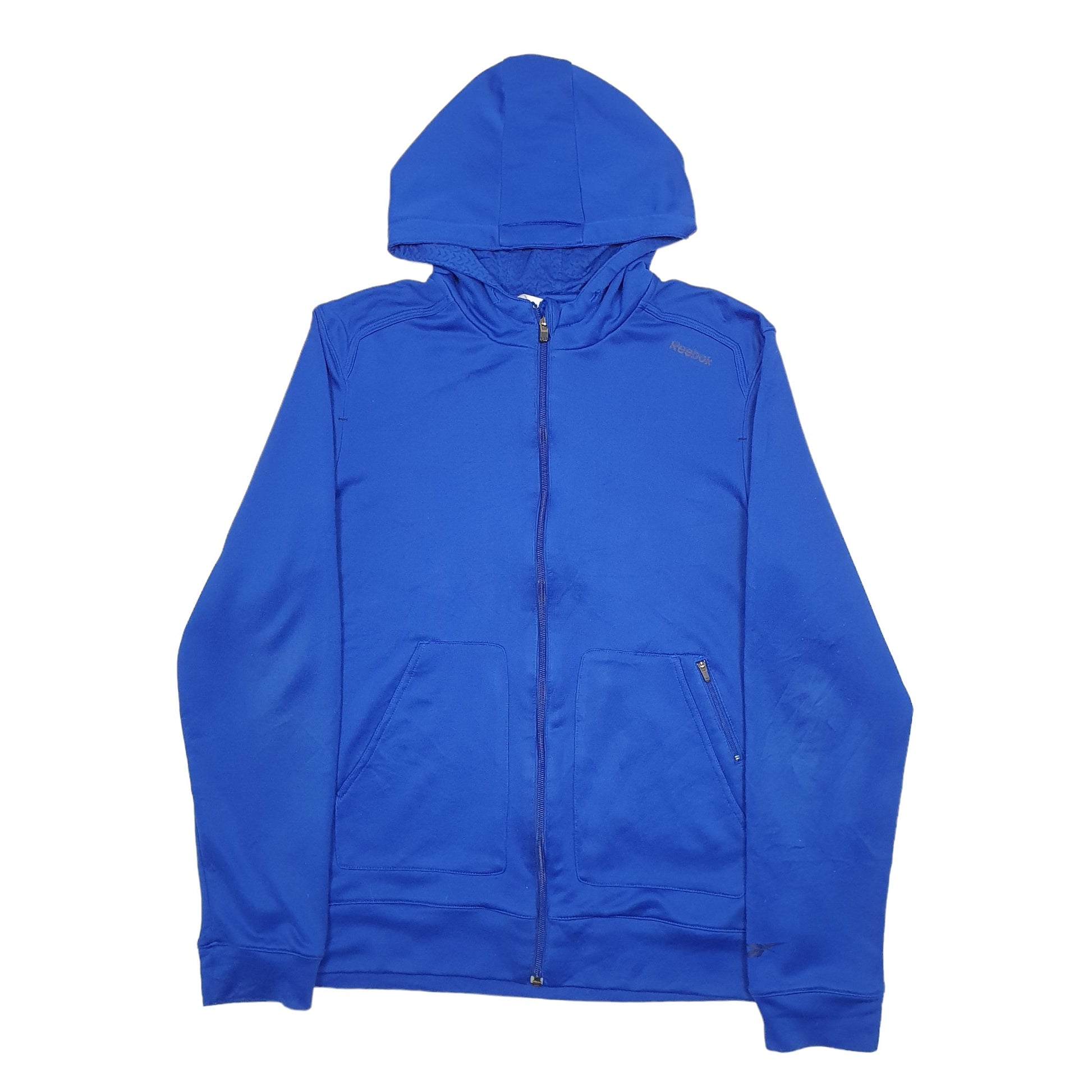 Mens Blue Reebok  Full Zip Jumper