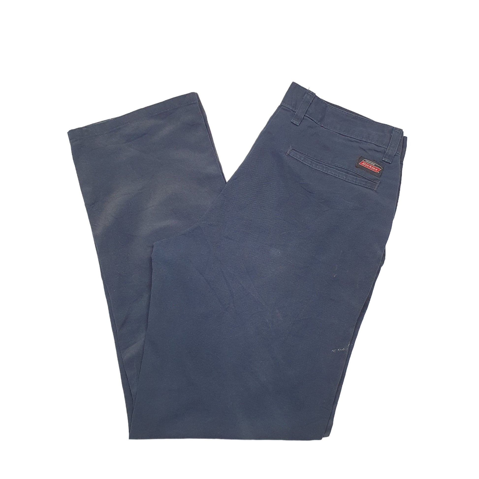 Mens Blue Dickies  Chino Trousers