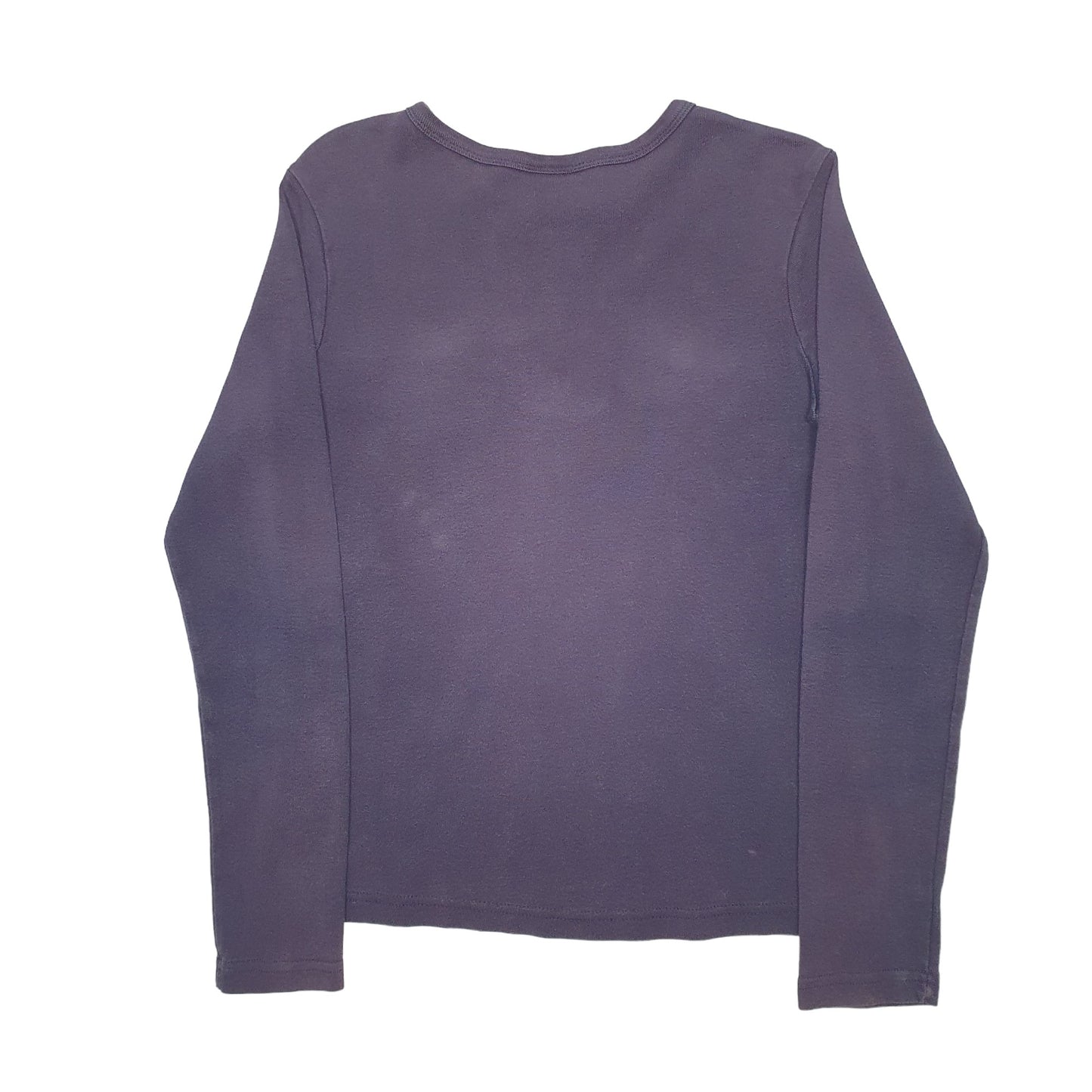 Womens Navy Carhartt  Long Sleeve T Shirt