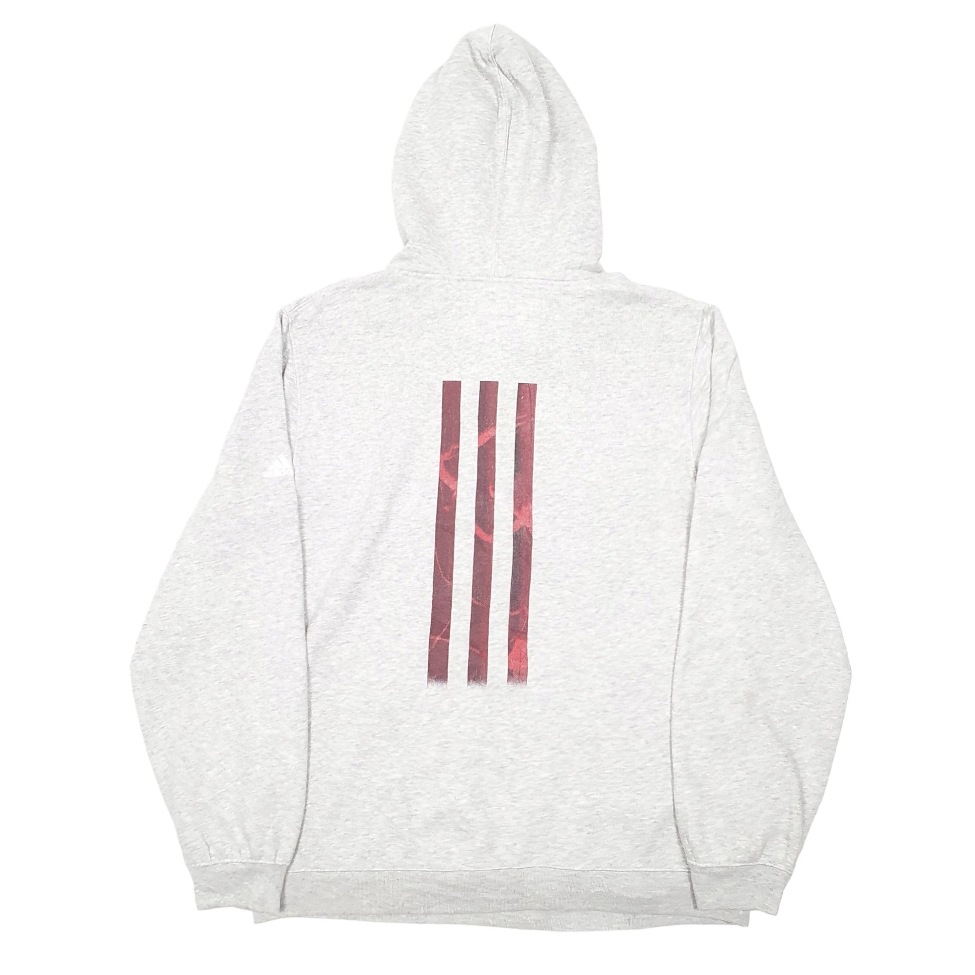 Mens Grey Adidas Pearl City Pride Basketball Hoodie Jumper