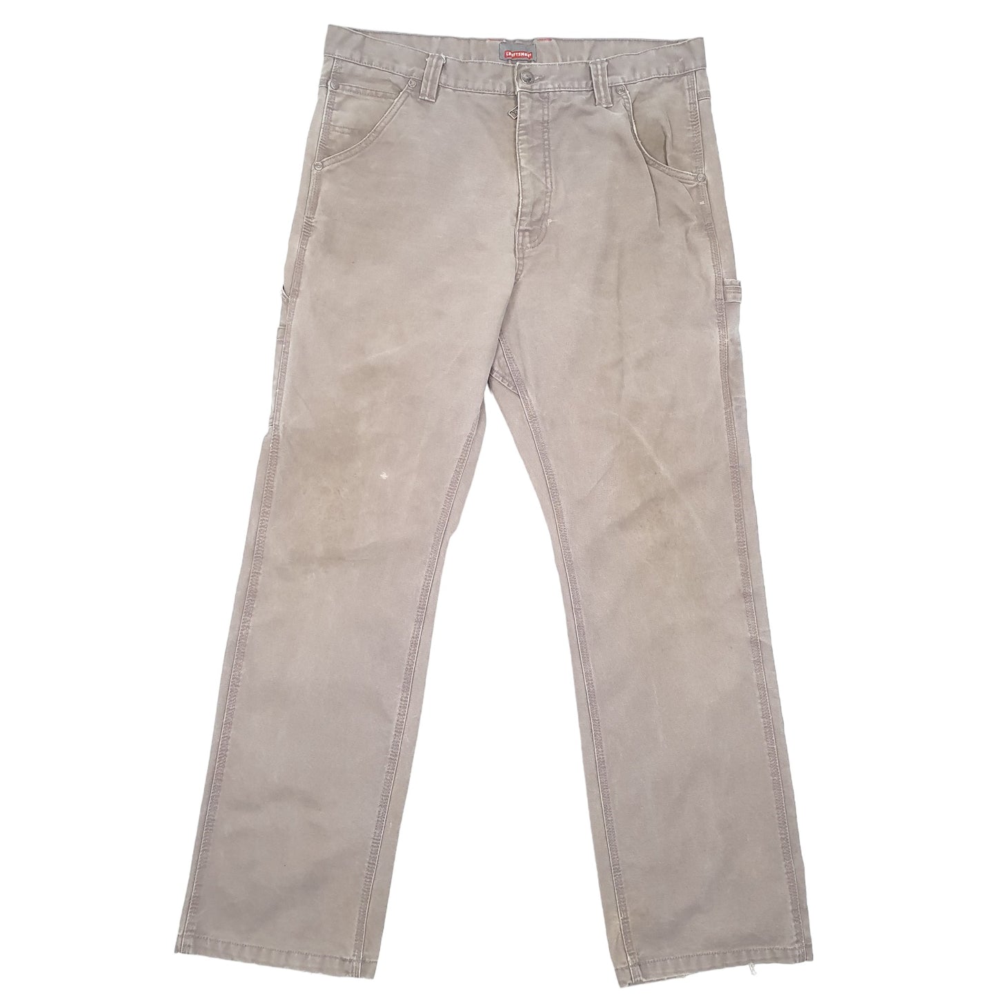 Mens Grey Craftsman  Carpenter Trousers