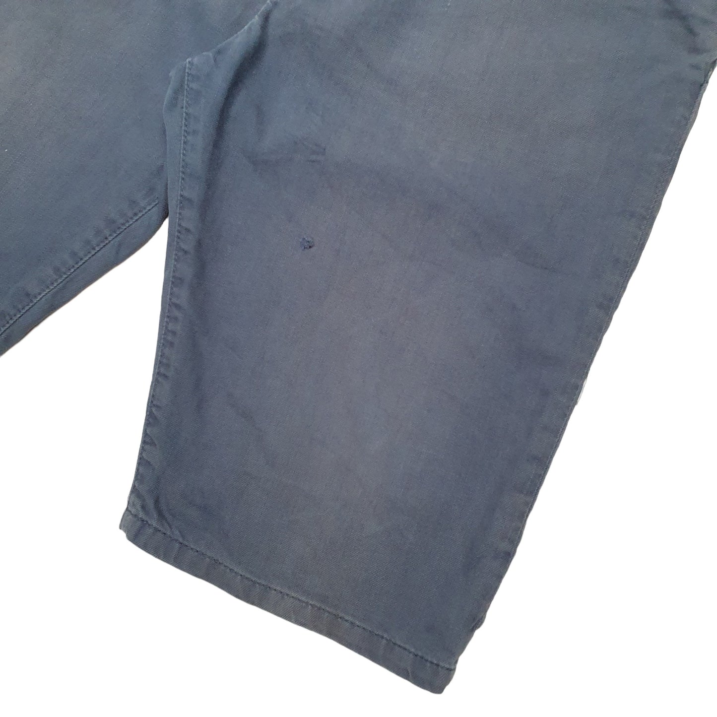 Mens Blue Carhartt Bermuda Denim Shorts