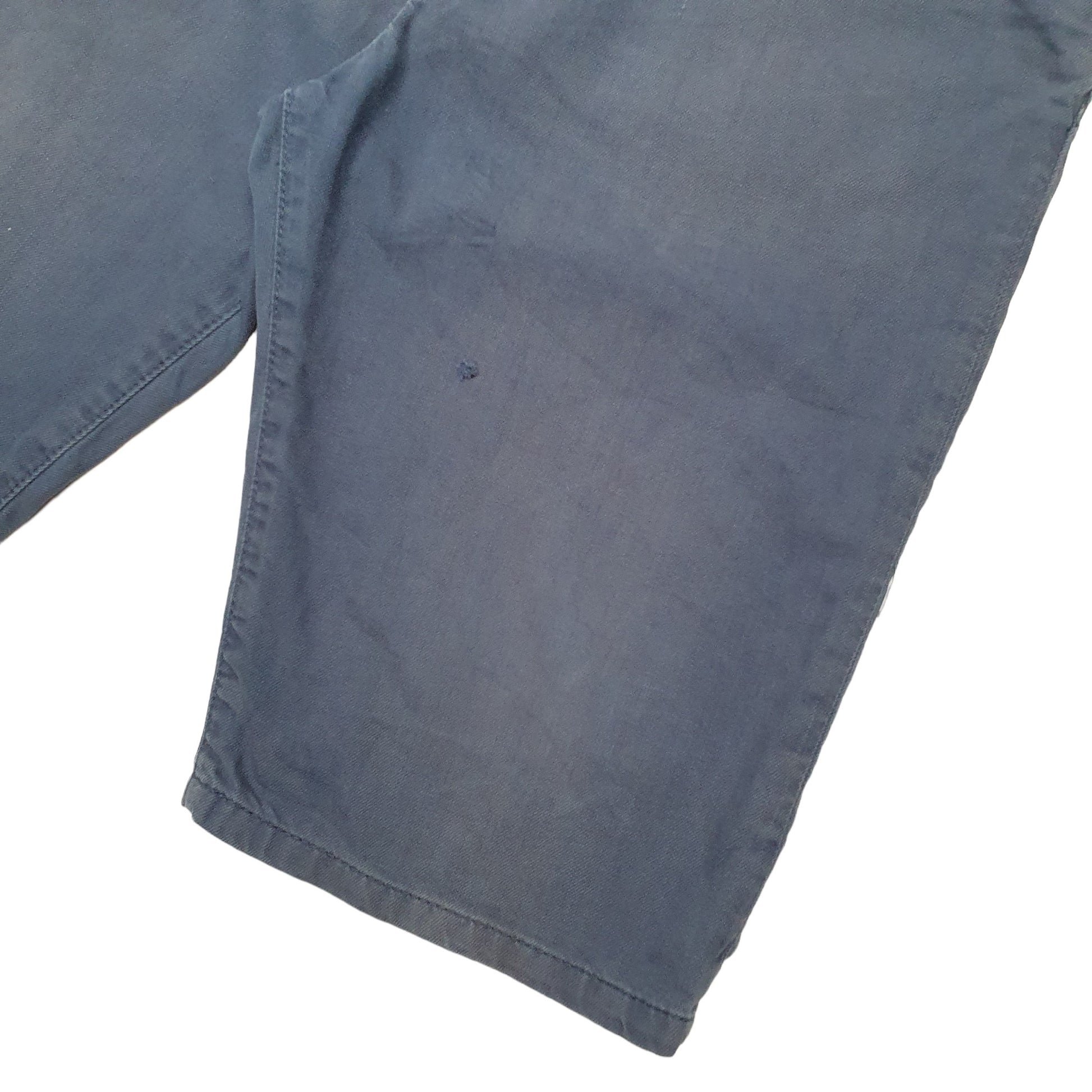 Mens Blue Carhartt Bermuda Denim Shorts