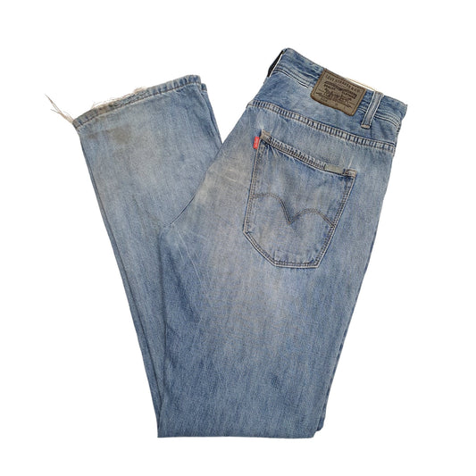 Mens Blue Levis  504 JeansW34 L32