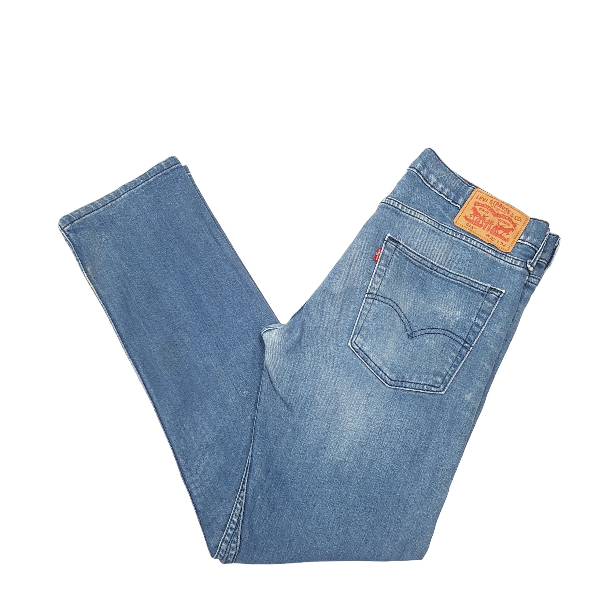 Mens Blue Levis  513 JeansW32 L32
