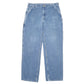 Mens Blue Carhartt Carpenter Dungaree Fit B13 JeansW36 L32