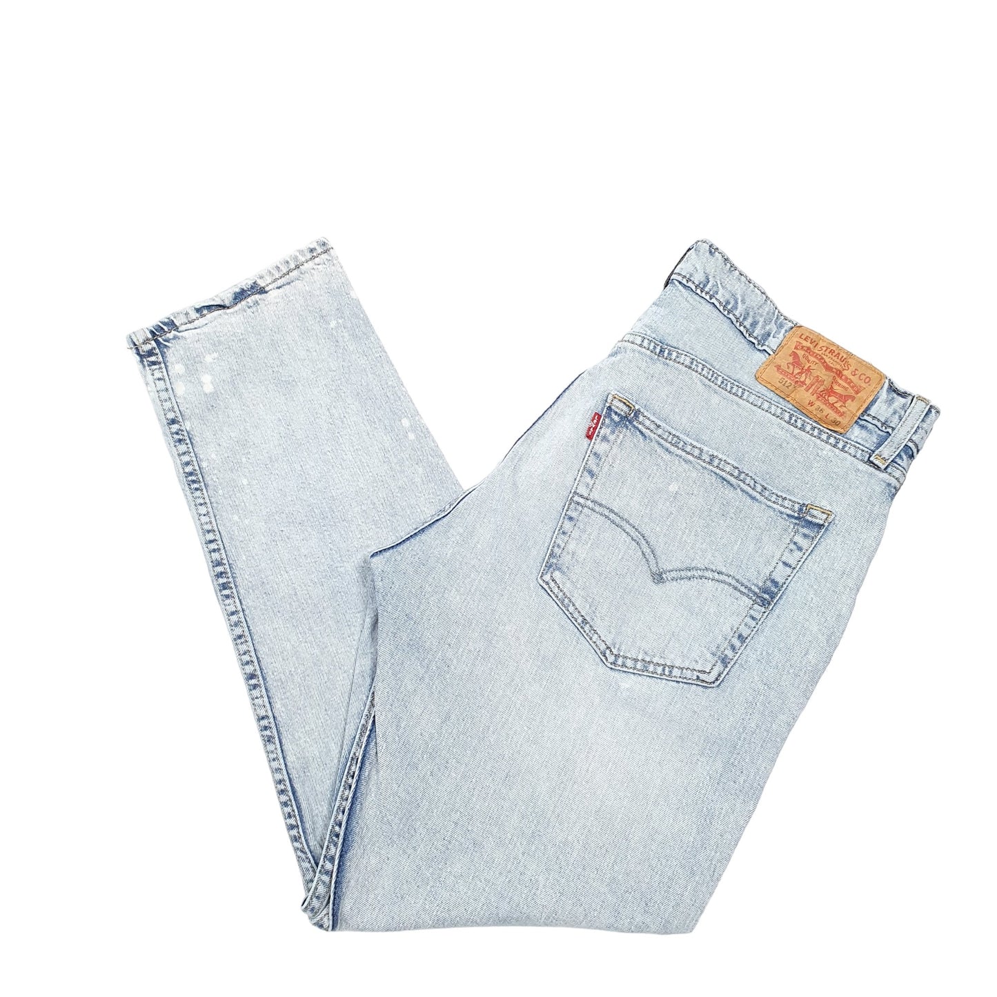 Mens Blue Levis Stretch 512 JeansW36 L28