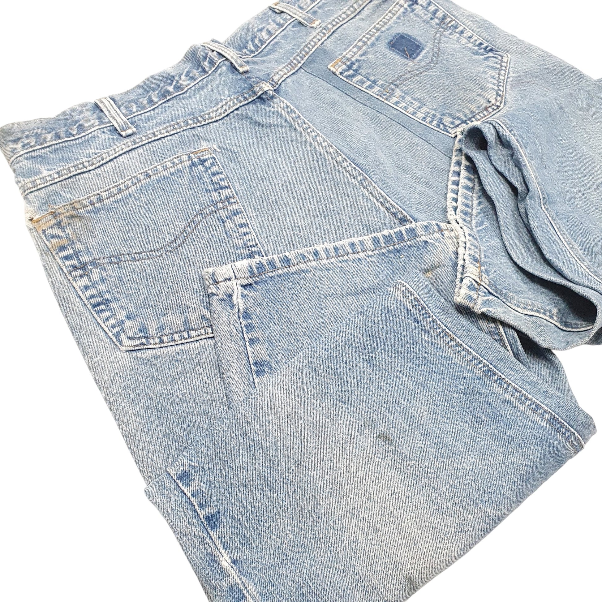 Mens Blue Carhartt Carpenter B167 JeansW38 L34