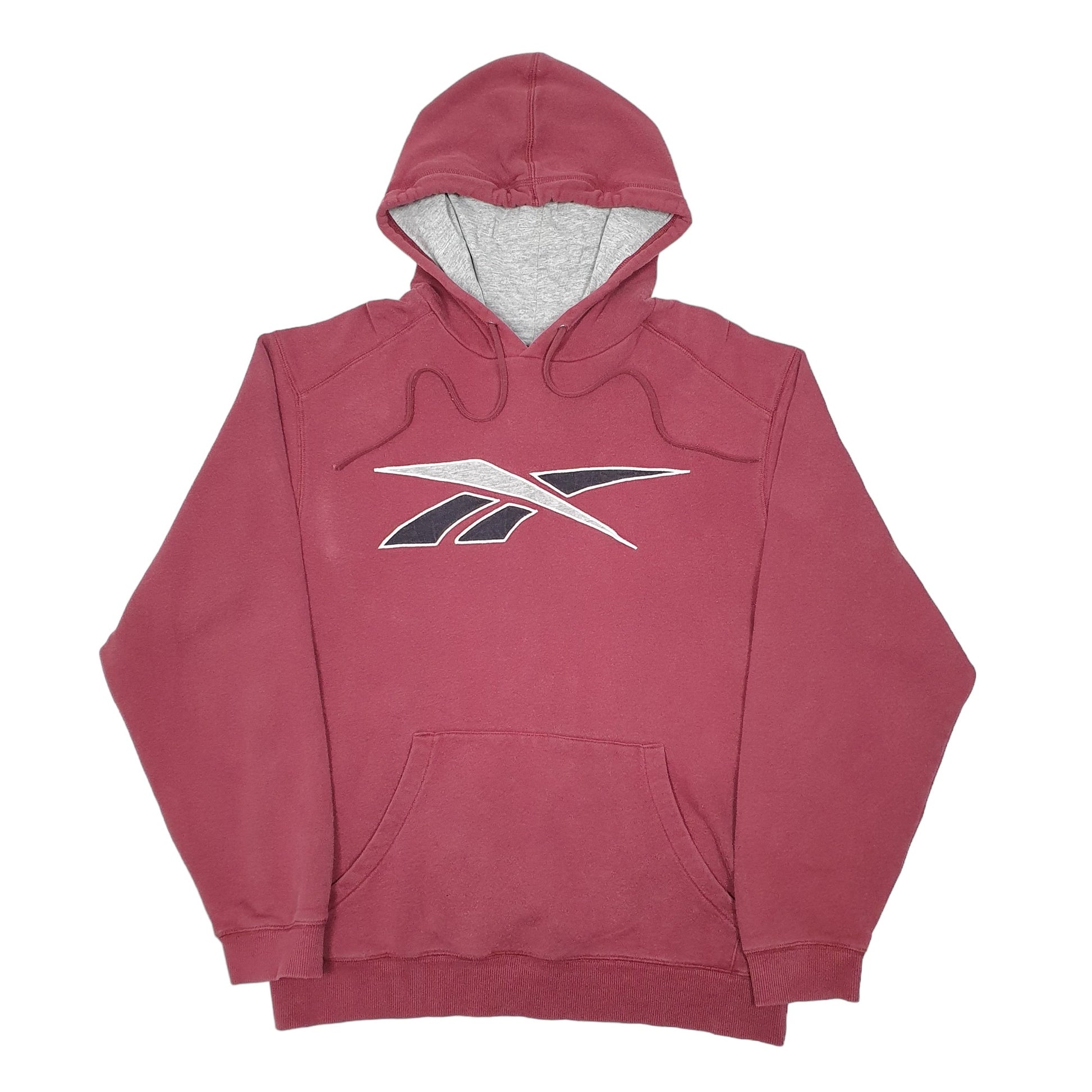 Mens Burgundy Reebok  Hoodie Jumper