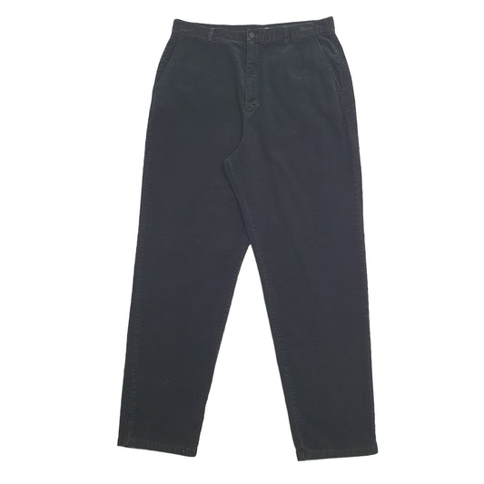 Womens Black Eddie Bauer  Corduroy Trousers