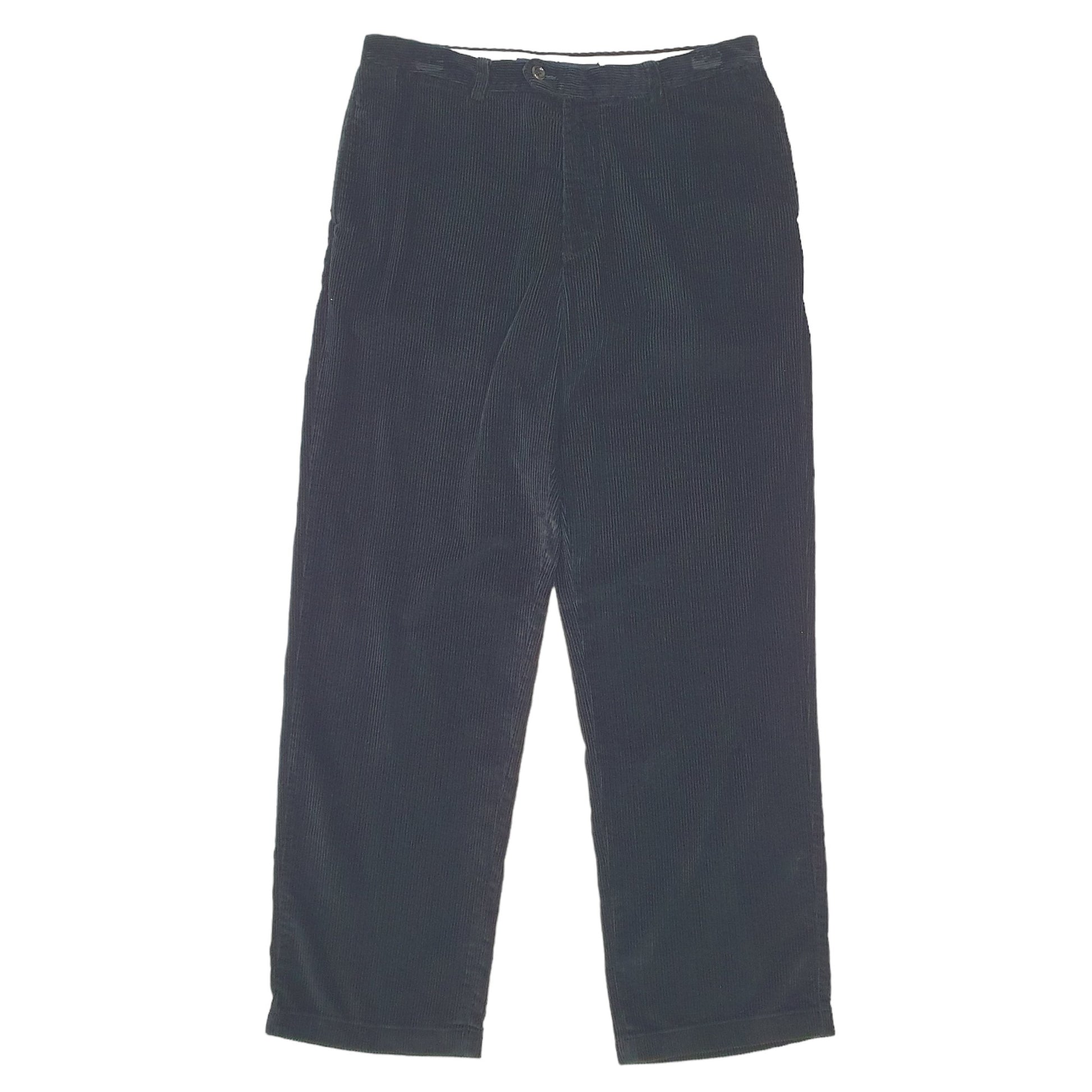 Mens Black Nautica Clipper Corduroy Trousers