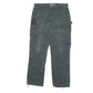 Mens Black Carhartt B342 Cargo Trousers