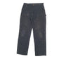 Mens Black Carhartt B136 Double Knee Carpenter Trousers