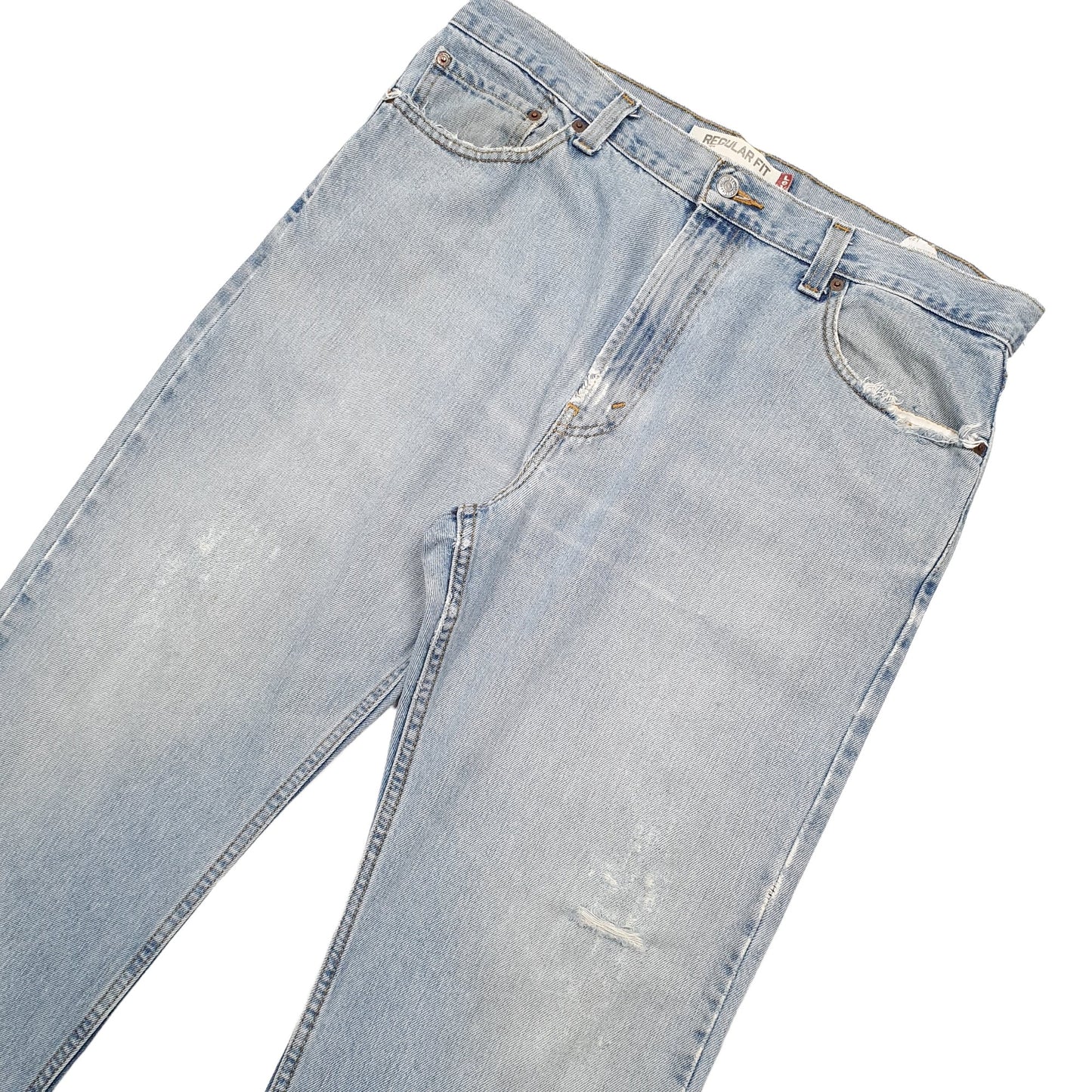 Mens Blue Levis  505 JeansW36 L30