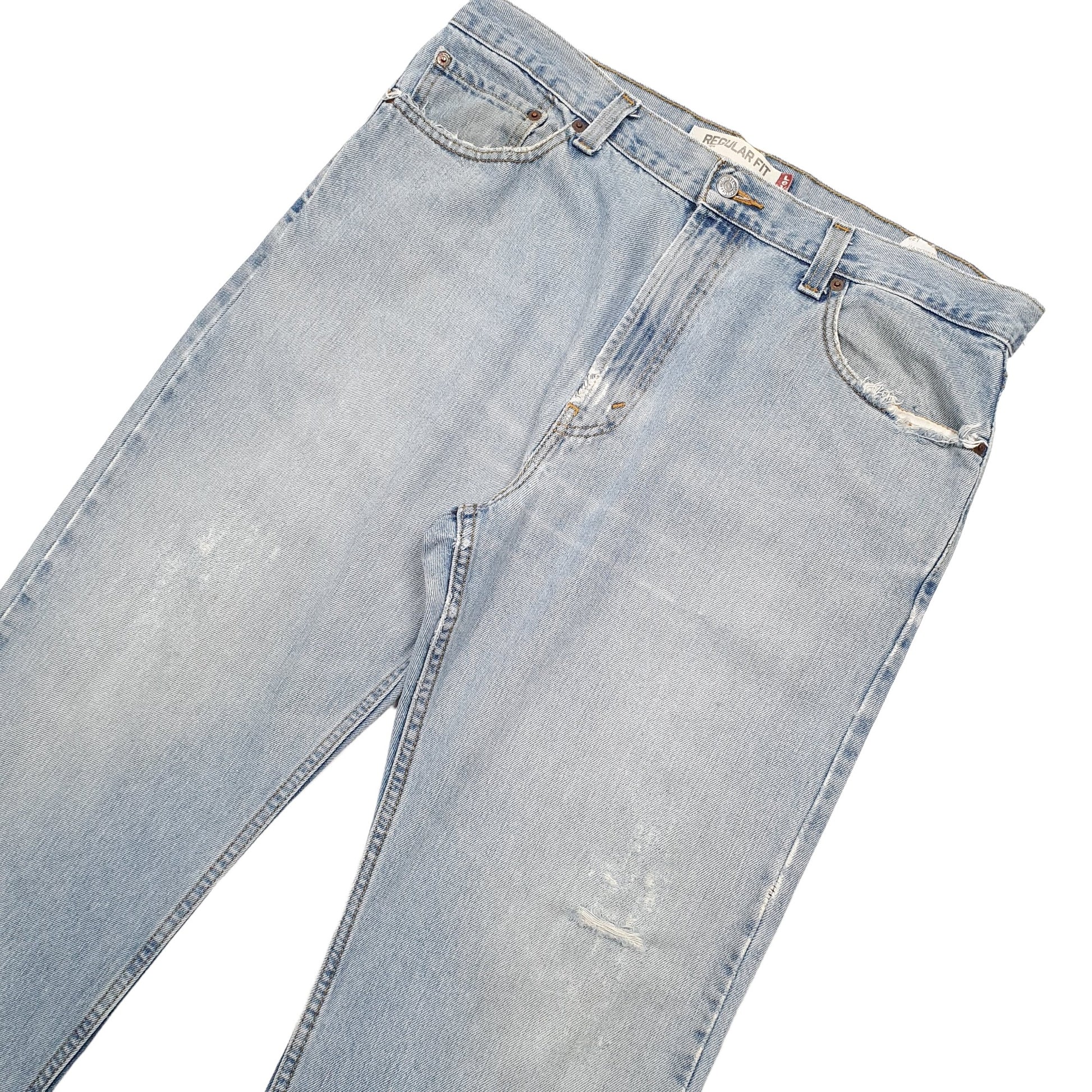Mens Blue Levis  505 JeansW36 L30