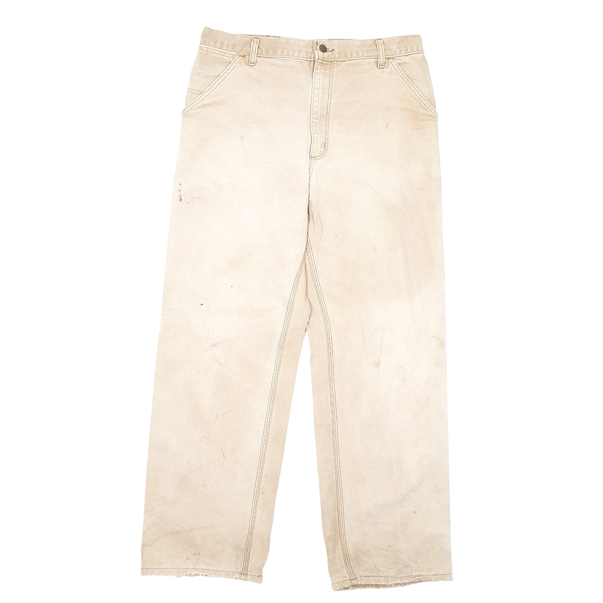 Mens Tan Carhartt  Carpenter Trousers