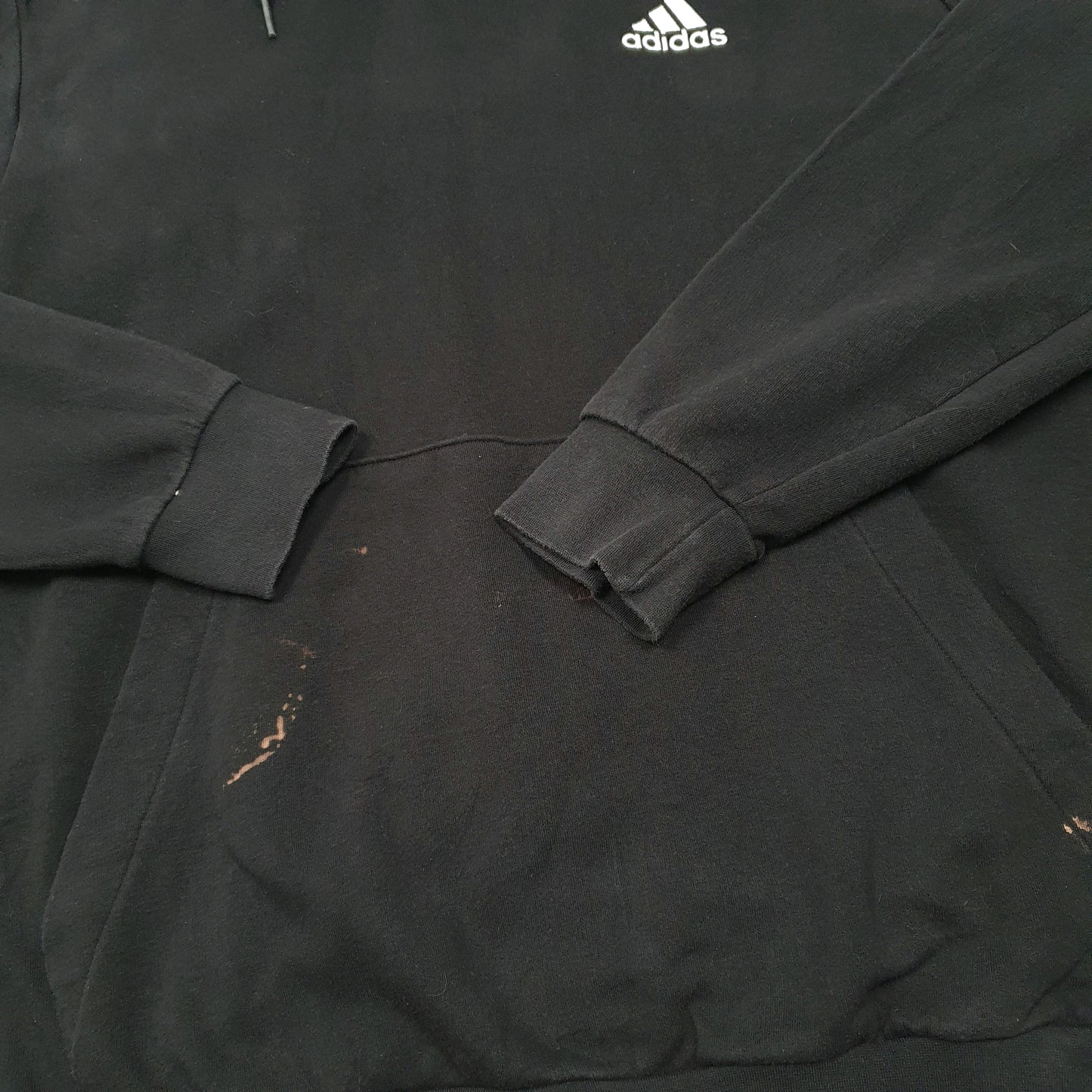 Mens Black Adidas  Hoodie Jumper