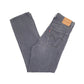 Womens Grey Levis  Ribcage JeansW28 L30