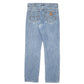 Mens Blue Carhartt Marlow Pant Relaxed WIP Casual JeansW34 L34